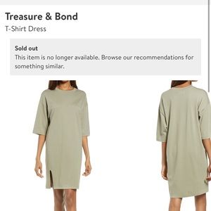 Treasure & Bond Tshirt Dress - Small
